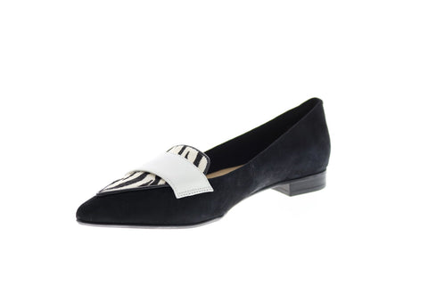 Clarks Laina15 Loafer 26149254 Womens Black Suede Loafer Flats Shoes
