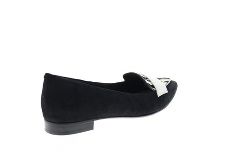 Clarks Laina15 Loafer 26149254 Womens Black Suede Loafer Flats Shoes
