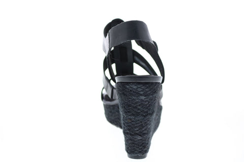 Clarks Maritsa 95 Glad 26149294 Womens Black Leather Wedges Heels Shoes