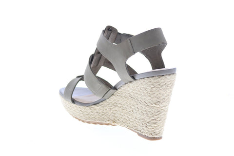 Clarks Maritsa 95 Glad 26149295 Womens Green Nubuck Wedges Heels Shoes