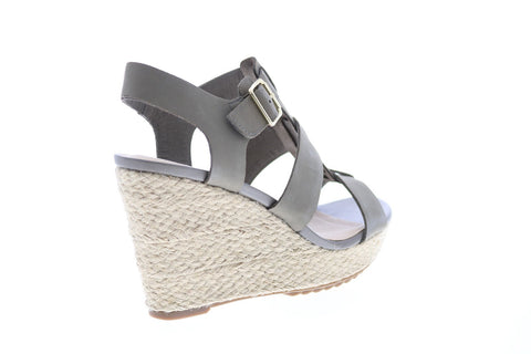 Clarks Maritsa 95 Glad 26149295 Womens Green Nubuck Wedges Heels Shoes