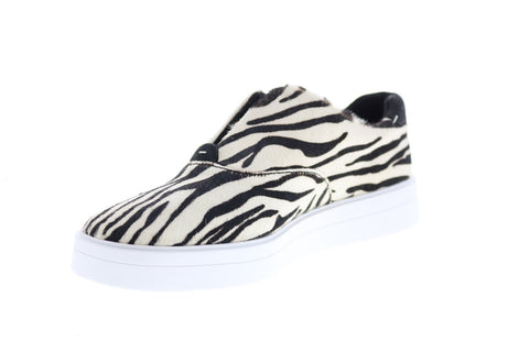 Clarks Hero Step 26149571 Womens White Black Leather Lifestyle Sneakers Shoes