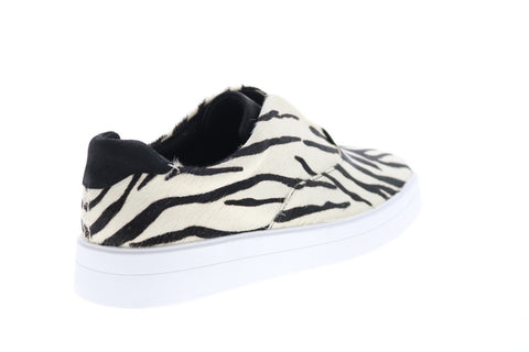 Clarks Hero Step 26149571 Womens White Black Leather Lifestyle Sneakers Shoes