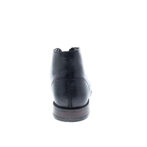 Clarks Flow Top 26143656 Mens Black Leather Lace Up Chukkas Boots