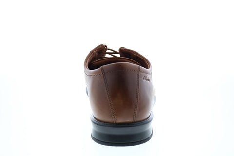 Clarks Bensley Run 26149615 Mens Brown Oxfords & Lace Ups Plain Toe Shoes