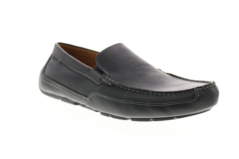 Clarks Ashmont Step 26149629 Mens Black Loafers & Slip Ons Moccasin Shoes