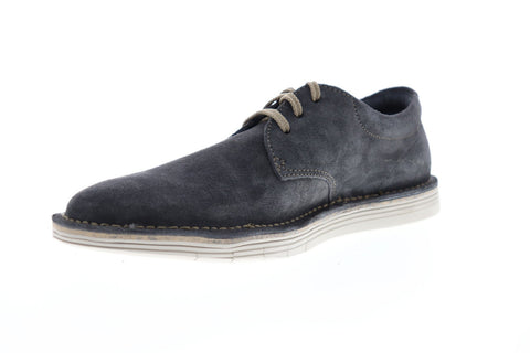 Clarks Forge Vibe 26149641 Mens Gray Suede Oxfords Plain Toe Shoes