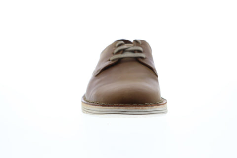 Clarks Forge Vibe 26149642 Mens Brown Leather Oxfords Plain Toe Shoes