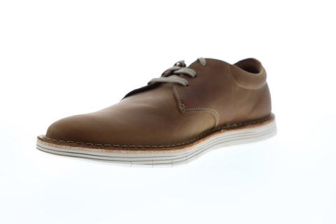 Clarks Forge Vibe 26149642 Mens Brown Leather Oxfords Plain Toe Shoes