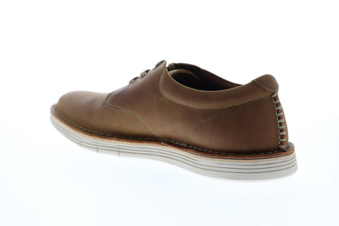 Clarks Forge Vibe 26149642 Mens Brown Wide Leather Oxfords Plain Toe Shoes
