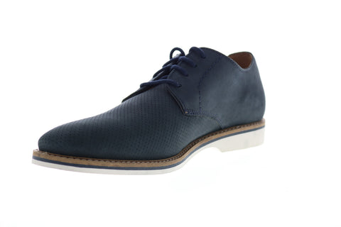 Clarks Atticus Lace 26149705 Mens Blue Oxfords & Lace Ups Plain Toe Shoes