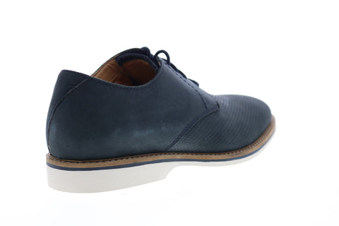 Clarks Atticus Lace 26149705 Mens Blue Oxfords & Lace Ups Plain Toe Shoes