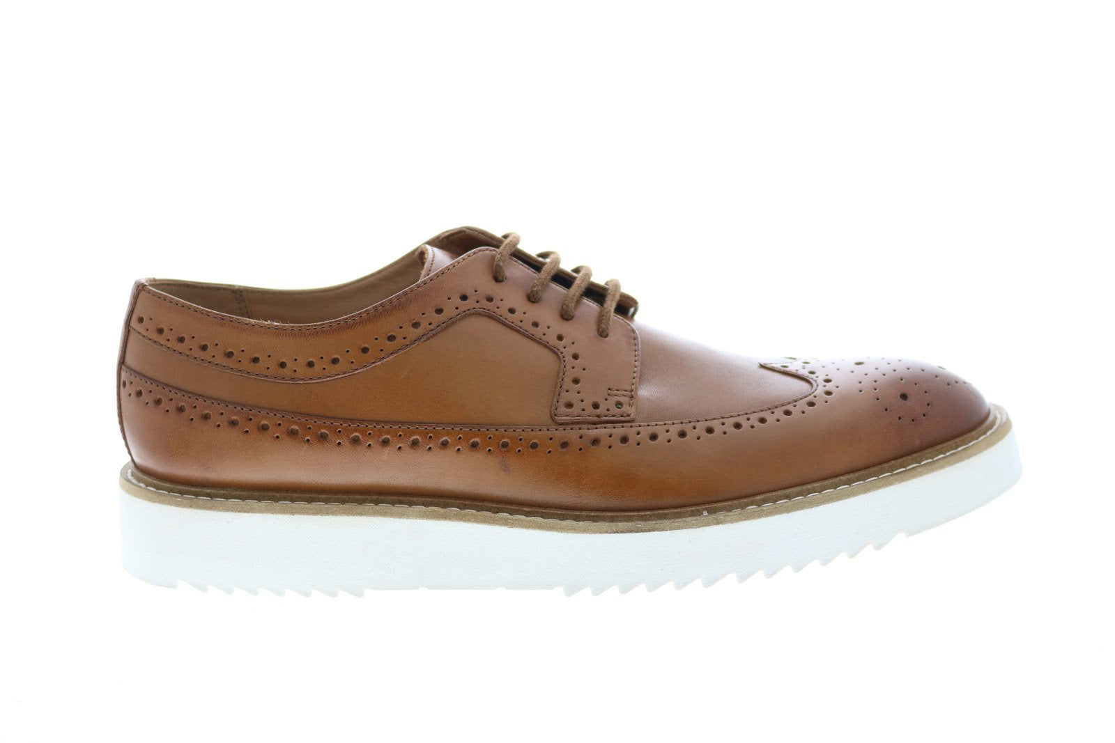 Clarks Ernest Limit Mens Brown Leather Oxfords Wingtip  display picture 2