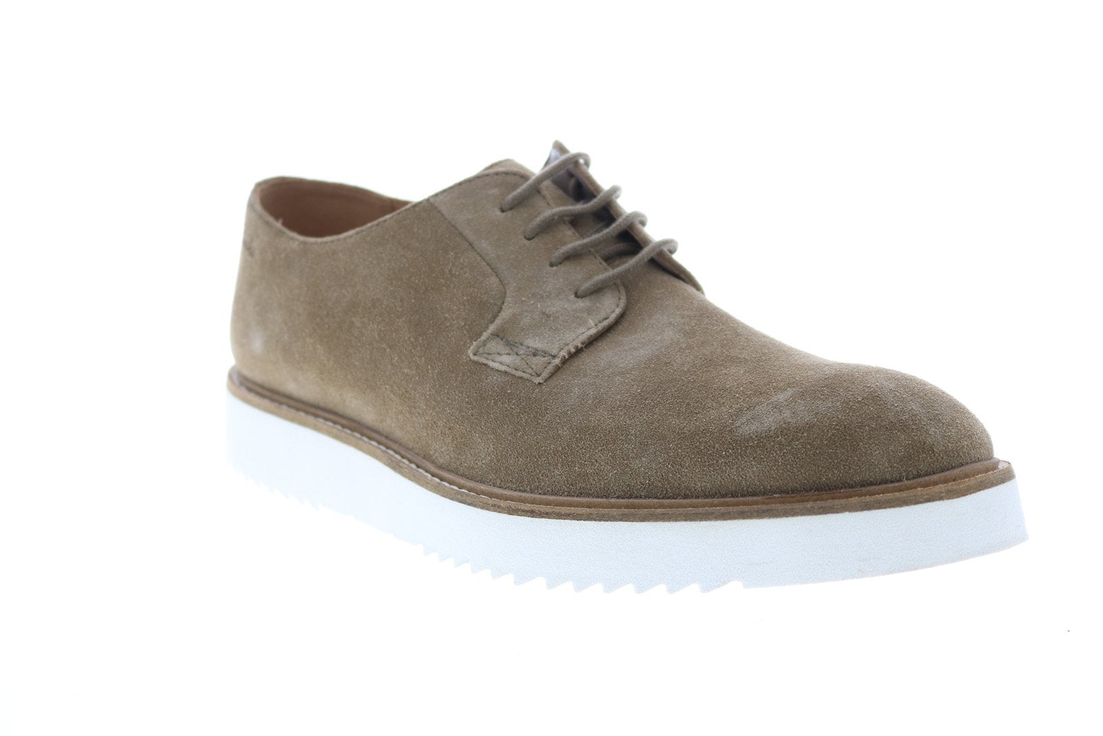 Clarks Ernest Walk 26149710 Mens Brown Suede Oxfords Plain 