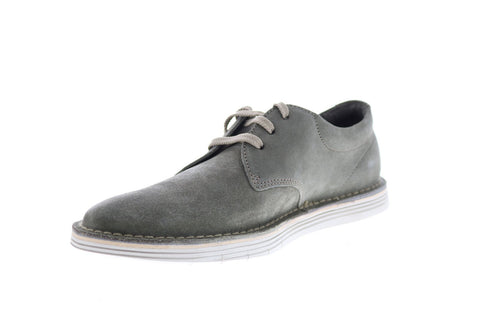 Clarks Forge Vibe 26149776 Mens Green Suede Oxfords Plain Toe Shoes
