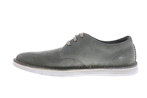 Clarks Forge Vibe 26149776 Mens Green Suede Oxfords Plain Toe Shoes