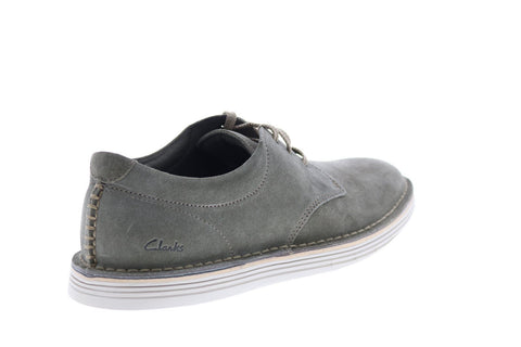 Clarks Forge Vibe 26149776 Mens Green Suede Oxfords Plain Toe Shoes