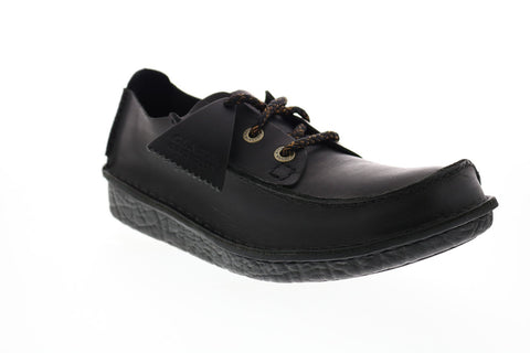 Clarks Trek Veldt 26149915 Mens Black Oxfords & Lace Ups Plain Toe Shoes