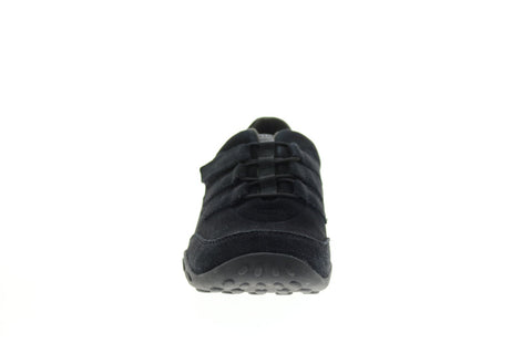 Clarks Haley Gem 26150115 Womens Black Suede Lifestyle Sneakers Shoes