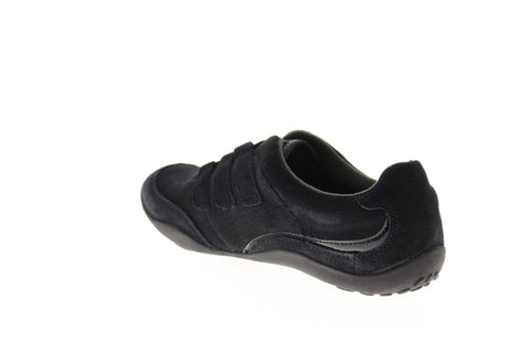 Clarks Haley Gem 26150115 Womens Black Suede Lifestyle Sneakers Shoes