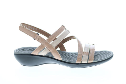 Clarks Sonar Pioneer Combi 26150172 Womens Beige Slingback Sandals Shoes