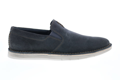 Clarks Forge Free 26150228 Mens Gray Suede Loafers & Slip  display picture 2