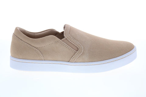 Clarks Pawley Bliss 26150293 Womens Beige Suede Lifestyle Sneakers Shoes