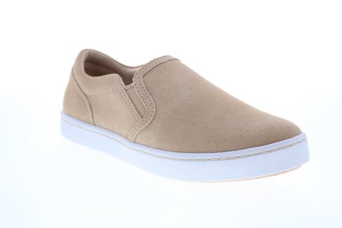 Clarks Pawley Bliss 26150293 Womens Beige Suede Lifestyle Sneakers Shoes