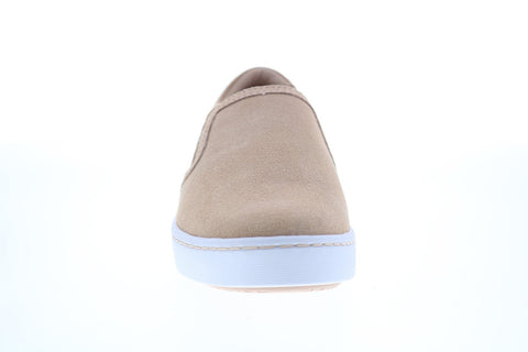 Clarks Pawley Bliss 26150293 Womens Beige Suede Lifestyle Sneakers Shoes