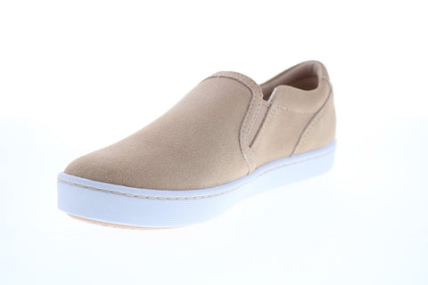 Clarks Pawley Bliss 26150293 Womens Beige Suede Lifestyle Sneakers Shoes
