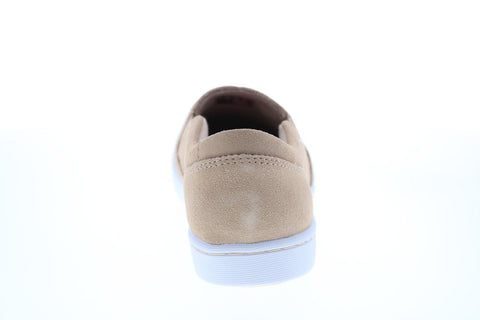 Clarks Pawley Bliss 26150293 Womens Beige Suede Lifestyle Sneakers Shoes