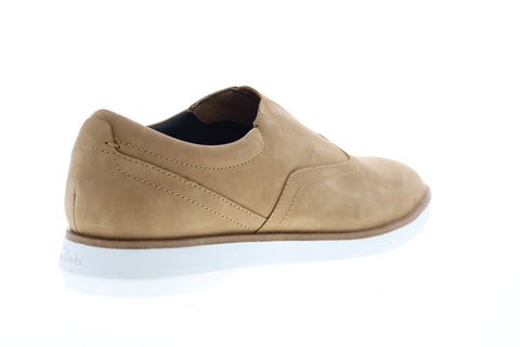 Clarks Banwell Free 26150310 Mens Brown Nubuck Leather Casual Loafers Shoes