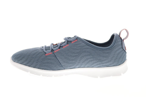 Clarks Step Allena Go 26150479 Womens Blue Gray Lifestyle Sneakers Shoes