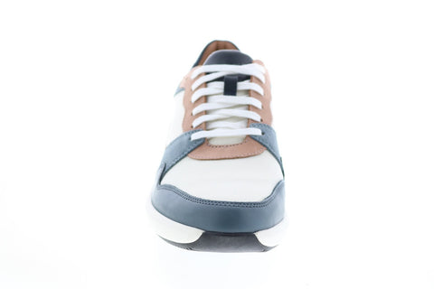 Clarks Un Rio Run 26150521 Womens White Blue Lifestyle Sneakers Shoes