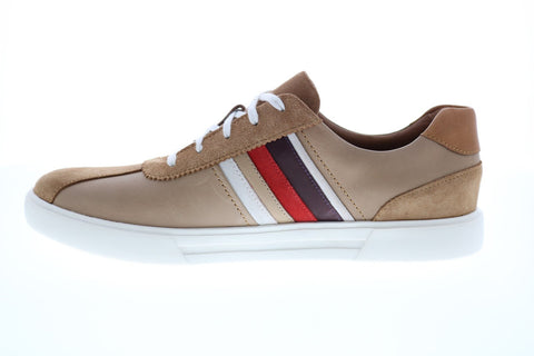 Clarks Un Costa Band 26150525 Mens Brown Leather Lifestyle Sneakers Shoes