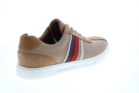 Clarks Un Costa Band 26150525 Mens Brown Leather Lifestyle Sneakers Shoes