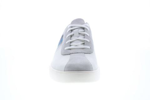 Clarks Un Costa Band 26150550 Mens White Leather Lifestyle Sneakers Shoes