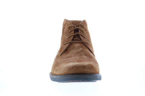 Bostonian Maxton Mid 26150612 Mens Brown Leather Lace Up Chukkas Boots
