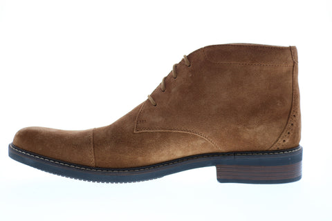 Bostonian Maxton Mid 26150612 Mens Brown Leather Lace Up Chukkas Boots