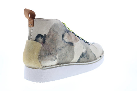 Clarks Nala Hike 26150826 Womens Gray Suede Ankle & Booties Boots