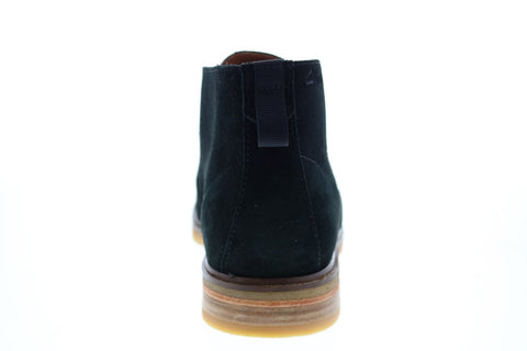 Clarks Clarkdale 26152742 Desert Boot Mens Black Suede Chukkas Boots