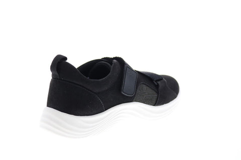 Clarks Lulu Go 26152821 Womens Black Canvas Strap Lifestyle Sneakers Shoes