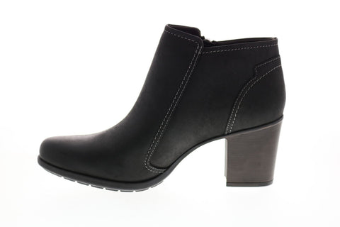 Clarks Diane Pioneer 26152967 Womens Black Leather Ankle & Booties Boots