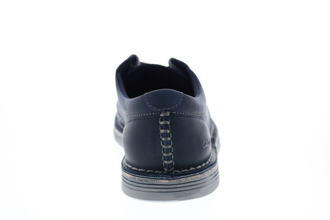 Clarks Forge Vibe 26153133 Mens Blue Leather Plain Toe Oxfords Shoes