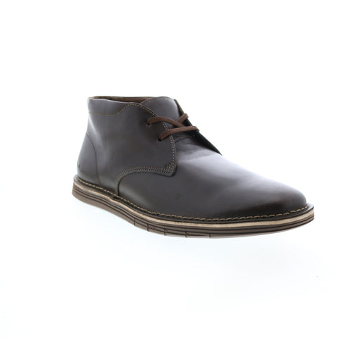 Clarks Forge Stride 26153148 Mens Brown Leather Lace Up Chukkas Boots
