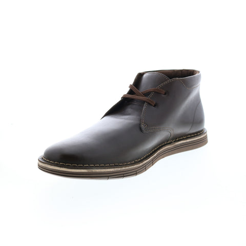 Clarks Forge Stride 26153148 Mens Brown Leather Lace Up Chukkas Boots