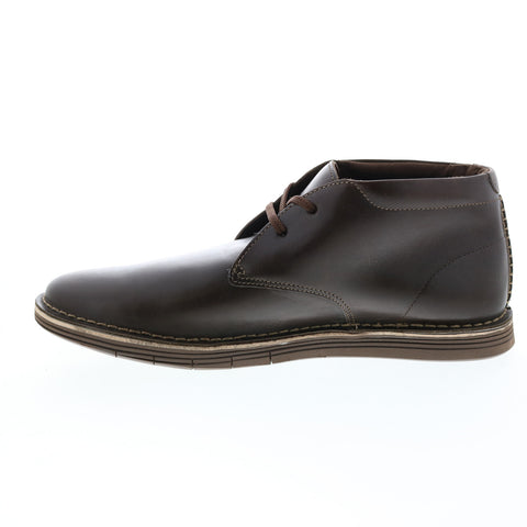 Clarks Forge Stride 26153148 Mens Brown Leather Lace Up Chukkas Boots