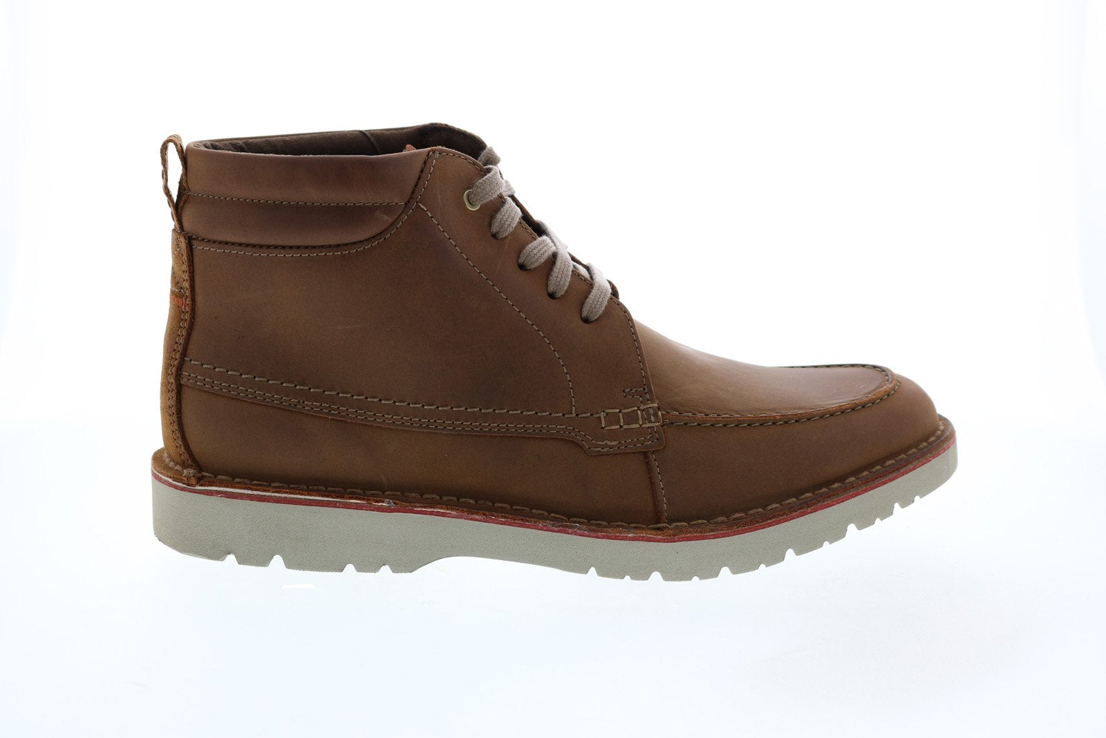 Clarks Vargo Moc 26153149 Mens Brown Wide Leather Lace Up  display picture 1