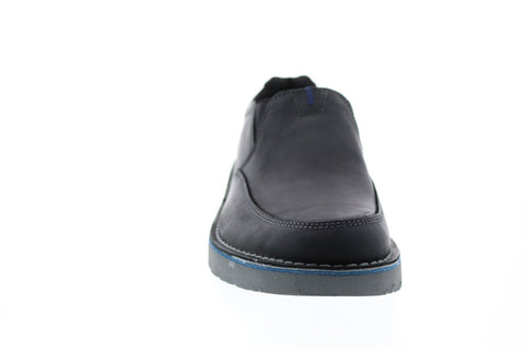 Clarks Vargo Step 26153170 Mens Black Casual Loafers & Slip Ons Shoes 