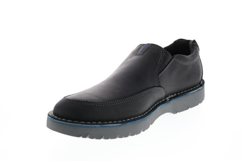 Clarks Vargo Step 26153170 Mens Black Casual Loafers & Slip Ons Shoes 